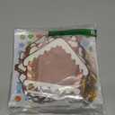 Qyeahkj 36pcs Christmas Gingerbread Crafts for Kids Christmas Frame Hanging Ornament Kits for Kids DIY Gingerbread House Craft Xmas Gingerbreads Crafts for Holiday Party Classroom Activities