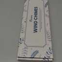 FLAGWIX Sympathy Gifts for Loss of Loved One - Memorial Angel Wind Chimes 32" for Outside - Remembrance & Bereavement Gift Ideas, Condolence Memorial Gifts for Loss of Mom Dad, Ideal for Funeral