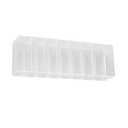 FELTECHELECTR Transparent Cable Storage Box Set for Organizing Charging Cables and Earphones Durable Material for Easy Cleaning and Long-Lasting Use