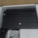 TUTOTAK Corner Shelf with LED Light, 6-Tier Corner Bookshelf for Small Space, Narrow Display Corner Shelf Stand with Storage Rack, for Living Room, Bedroom, Black BS08BK006L