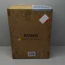 Kono 20'' Carry on Luggage Lightweight with Spinner Wheel TSA Lock Hardside Luggage Durable Small Carry on Suitcase Apricot Blue