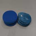 Paint Sponge Applicator PENTA ANGEL 2Pcs 3.1 Inch Double-Side Round Detail Sponge Painting Sponges for Acrylic Oil Watercolor Art Paint or Car Waxing Kitchen Cleaning (Blue)