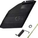 Replacement Part for Craftsman 130968 Husqvarna 532130968 POULAN 42" Mower Deck Deflector Shield kit with Mounting Hardware