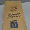 LongBay Men's Slippers Warm Felt Bedroom House Shoes Winter Slip-On Memory Foam Bootie Slippers for Indoor Outdoor (Navy Blue, Size 13-14)