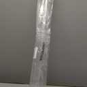 2 Pieces Blind Wand Vertical Blinds Replacement Parts Blind Stick Rod with Hook and Grip Clear for Window(Plastic,12 Inch)