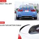 Spoiler Wing Rear Spoiler Compatible with 3 Series F30 330i 320i 328i 335i 340i 2012-2019 Trunk Tail Rear Trunk Lid,Glossy Black - MP Style