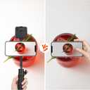 TechMatte Tripod Mount for MagSafe Compatible with iPhone 17 16 15 14 13 12 Series- Lightweight and Compact - Cold Shoe Mount Included