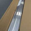 A-M Gutter Guard Premium Heavy-Duty Lifetime Quality Aluminum - Leaf & Debris Protection, (5 Inch - 100 Feet, Mill Finish) - DIY Easy - Made in The USA
