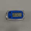 Flow Meter 3/4 Inches, Digital Turbine Fuel Flowmeter 2.5-31 GPM Aluminum Alloy Engineered, Industrial Grade Fuel Transfer Meter for Water, Diesel, Gas Oil, Gasoline, Supports Gallon, QTS, PTS, L, m