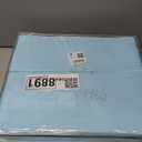 Mueller Luxury 6 Piece Queen Bed Sheets Set - Ultra-Soft 1800 Series, Cooling & Breathable Hotel Quality Bedding, Deep Pocket up to 16" - Hypoallergenic, Wrinkle-Resistant, Oeko-TEX, Aqua