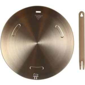 Induction Adapter Plate, Lifenergric Heat Diffuser Simmer Plate for Glass Electric Stove Top Heat Diffuser with Removable Handle, Induction Converter Disk for Cookware Accessories 7.9inch