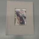 Cherrich Small Photo Album 4x6 200 Pockets Linen Cover Picture Book Holds 4x6 Photos for Wedding, Baby, Family, Graduation (White)