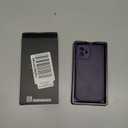 CANSHN Magnetic Compatible with iPhone 12 Case, Upgraded [Full Camera Protection] [Compatible with Magsafe] [Translucent Matte] Shockproof Protective Phone Case Cover 6.1 Inch - Deep Purple