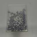 #8-32 x 5/16" (100 Pcs) Button Head Hex Socket Cap Screws Bolts, 304 Stainless Steel 18-8, Hex Drive, Bright Finish, Fully Machine Thread