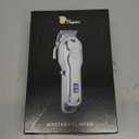 Hair Clippers for Men, Professional Hair Clipper Metal Body LED LCD Digital Display Head Can Be Adjusted Rechargeable Hair Trimmer for Men(Silver with Box)