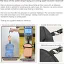 Phone Lanyard Crossbody Wrist Strap, Clip and Go Strap for Phone with Wallet Crossbody, Adjustable Phone Strap Compatible with All Phones (Peach)