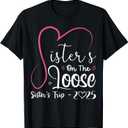 Sisters On The Loose Shirt Sisters Trip 2025 Vacation Lovers T-Shirt, M
