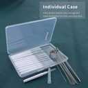 3 x Shower Head Cleaning Brushes, Anti Clogging Cleaner Brush Shower Nozzle Clog Tools Showr Head Nozzle Picks Small Showerhead Cleaner Brush for Small Holes Gaps Nozzles Crevices Jewelry Cleaning 20PCS