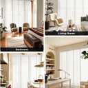 UNISHADES Panel Track Blinds for Sliding Glass Doors, Lattice White, W x 96"H