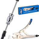 Orion Motor Tech Vise Grip Slide Hammer, 9.8 in Locking Pliers 2 lb Slide Hammer with Quick Release Swivel Connector, Locking Pliers Slide Hammer Set for Nail Bolt Pin Seal CV Axle Removal