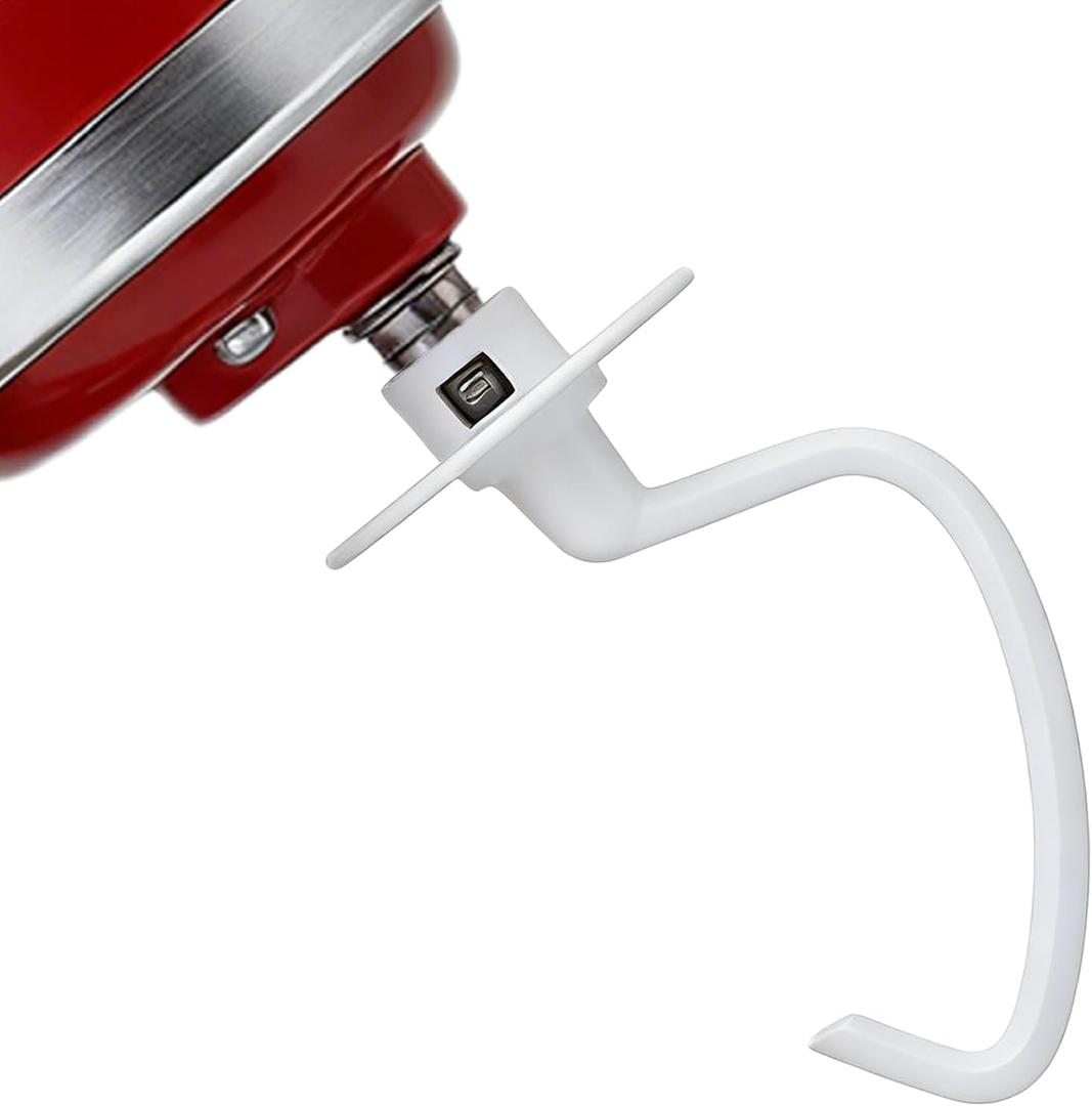 K45DH Coated Dough Hook for KitchenAid 4.5-5QT Tilt-Head Stand Mixers, Dishwasher Safe, Dough Hook Attachment - Efficient Kneading for Bread, Pizza, Pasta, Cookies