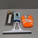 Smith's MP4L Arkansas Stone – 4 Inch – Medium 600 Grit – Fabric Pouch Included – Sharpens Large and Small Knives – Sharpening Stone , key & castle 1 ct squeegee & grout cleaner racloir etc nettoyeur de coulis and working from home