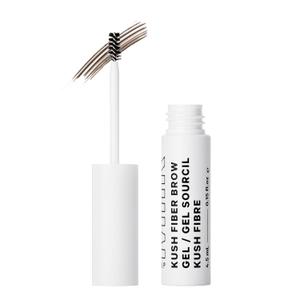 Milk Makeup KUSH Fiber Brow Gel  Tinted Gel Fluffs, Fills + Holds Eyebrows for a Fuller, Natural Look  Conditioning, Vegan Formula (Grind - Deep Brown)