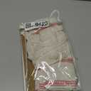 DriftAway Farmhouse Double Layer Linen Blackout Tie Up Curtains Thermal Insulated Vertical Striped Fully Lined Balloon Roman Shade Bathroom Window Adjustable Rod Pocket 25 Inch by 47 Inch Red