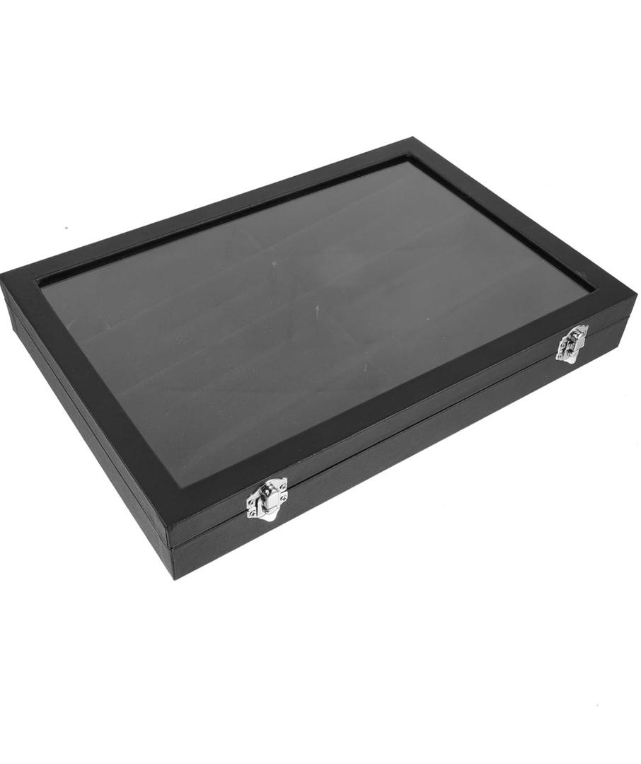 NOLITOY Sunglass Holder Slot Eyeglass Storage Organizer Durable Display Case with Soft Lint Lining for Multiple Sunglasses Box Organizer for Easy Cleaning