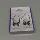 Wantek Computer Headset with Microphone for PC,Laptop,USB Headset with Noise Cancelling & Audio Controls,Computer Headphones for Call Center,Work,Ofiice,Mono (3.5 mm/USB/Type-c Monaural)