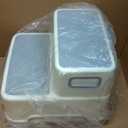 Toddler Step Stool for Bathroom Sink, 2 Pack Step Stool for Kids, Plastic Potty Training Toilet Stepping Stools, Child and Baby Lightweight&No-Slip Two Step Stools for Kitchen - Gray