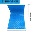 3 x Blue Wave Swimming Pool Ladder Pad - Non-Slip Designed for Above Ground Pool Liner Protection - Step Mat (36 * 9 Inch)