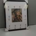 upsimples 12x16 Picture Frame, Display Pictures 8.5x11 with Mat or 12x16 Without Mat, Wall Hanging Photo Frame, Black, 1 Pack
