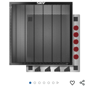 Sponsored
Brand: Cregrant3D
Update Heat-Resistant Coating Honeycomb Laser Bed, 400x400mm Honeycomb Working Durable Steel Honeycomb Panel Table for Most Laser Engraver, Desktop-Protecting, 15.7"x15.7"