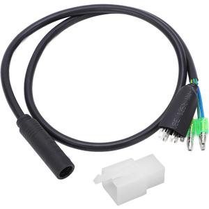 Motor Adapter Cable, 600mm Motor Convert Extension Cable 9 Pin Conversion Line Waterproof Connector Electric Bicycle Conversion Kit