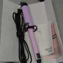 VODANA Professional GlamWave Ceramic Curling Iron, Long-Lasting Natural Curls, Instant Heat, Hair Curler, Curling Wand, (1.6 inch, Lavender)