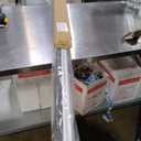 GENIMO 100% Blackout Roller Window Shades, Window Blinds Cordless with Thermal Insulated, UV Protection Fabric, Mini French Door Blinds for Home, Office, Bedroom, Easy to Install, Black, 70" W X 75" H