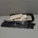 StorageWorks Slim Laundry Hamper with Flip Lid, Narrow Laundry Basket with Hooks, Breathable Mesh Clothes Organizer for Closet, Laundry Room, Bathroom, Beige