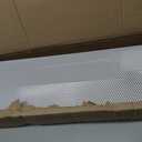 Baseboarders Basic Series 4 ft (48 in) Galvanized Steel Slip-On Baseboard Heater Cover, Rust Resistant, White, for Hydronic Hot-Water Systems