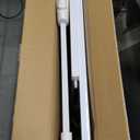 Extra Wide Baby Gate Tension Indoor Safety Gates White Metal Large Pressure Mounted Pet Gate Walk Through Long Safety Dog Gate for The House Doorways Stairs (71.65"-76.38"/182-194CM, White)