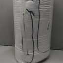 CYMULA Queen Mattress Topper for Back Pain - Extra Thick Cooling Mattress Pad Cover for Queen Size Bed - Soft Mattress Protector Pillow Top with 8-21 Inch Deep Pocket 3D Snow Down Alternative Fill (White)