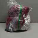 48-Inch Red Velvet Christmas Tree Skirt – Ruffled Holiday Tree Skirt for 6ft to 7.5ft Trees, Vintage Style Christmas Tree Base Cover, Soft Tree Skirt for Home & Gift Décor