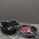 2-in-1 Pre-Seasoned Cast Iron Dutch Oven Pot with Skillet Lid Cooking Pan, Cast Iron Skillet Cookware Pan Set with Dual Handles, Indoor Outdoor for Bread/Frying/Baking/Camping/BBQ, 5 Qt, Black