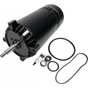 UST1102 1 Hp Up-Rated Swimming Pool Pump Motor Replacement for Century, A.O. Smith, Hayward Super Pump, Super II, Max-Flow,115/230V Pool Motor with Seal Kit SP2607X10 56J Frame, 3450RPM Motor