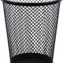 Rolodex Desk Pencil Pen Holder, Wire Mesh Pen Cup Holder for Desk Organizer and Office Desk Accessories (2 Pack)