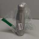 S'well Stainless Steel Water Bottle - 17 Fl Oz - Silver Lining - Triple-Layered Vacuum-Insulated Containers Keeps Drinks Cold for 36 Hours and Hot for 18 - BPA-Free - Perfect for the Go