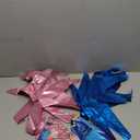 6 PCS Cartoon Foil Balloons 18" and 26" for Birthday Party Decorations Aluminum Foil 5 Blue and 5 Pink Cartoon Foil Balloons Birthday Party Décor