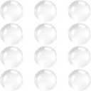 5 x 12pcs Wall Bumpers, Door Stoppers, Clear Wall Protectors, Door Bumpers for Doorknob, Furniture Bumpers,Reducing Noise,Protecting Walls, Used for Entrance Door,Cabinet Door,Fridge Door(15*15mm) (15*15mm(0.59*0.59in))