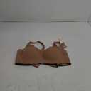 Vertvie Bras for Women Wireless Comfortable Push Up Bra Scalloped Seamless Full Coverage No Underwire Supportive T Shirt Bras (X-Large, Coffee)