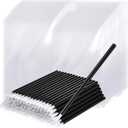 150 Pcs PYO Paint Your Own Mini Paint Brushes for Cookies Disposable with Soft Brush Head Wands with 150 Pcs Cookie Packaging Bags Edible Cupcakes